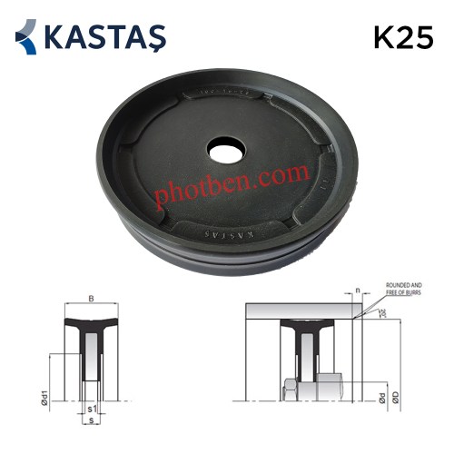 Piston khí nén K25 - Gioăng Phớt Phúc Khang - Công Ty TNHH Thương Mại Kỹ Thuật Phúc Khang